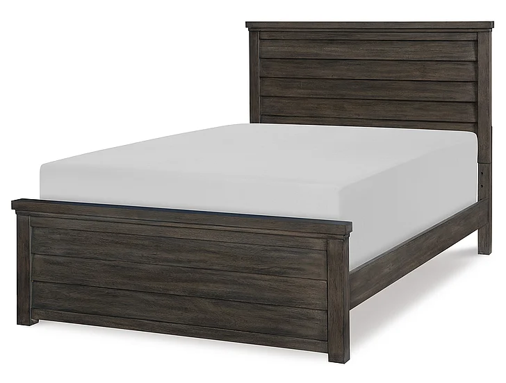 Legacy Classic Kids Bunkhouse Full Louvered Bed in Aged Barnwood 8830-4104K