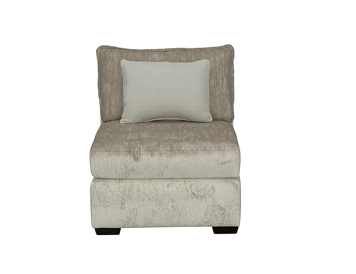 Corinthian Audrey Armless Chair in Luscious Doe FG8851NA