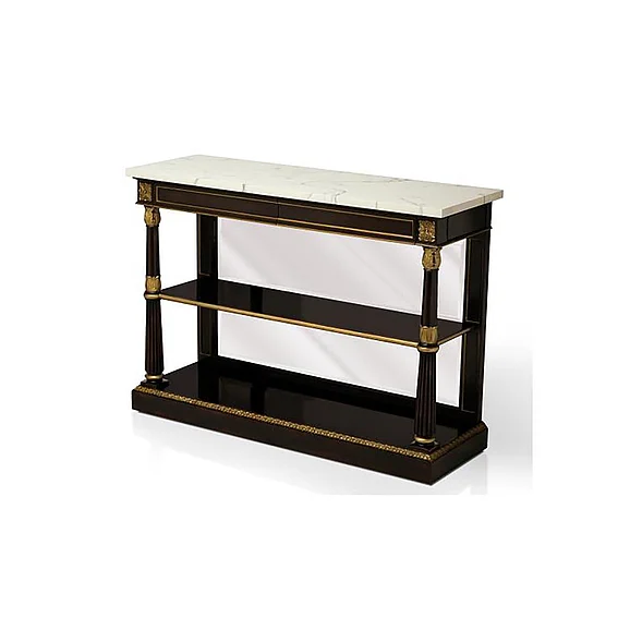 Maitland-Smith Eclipse Console Table in Black 89-0104