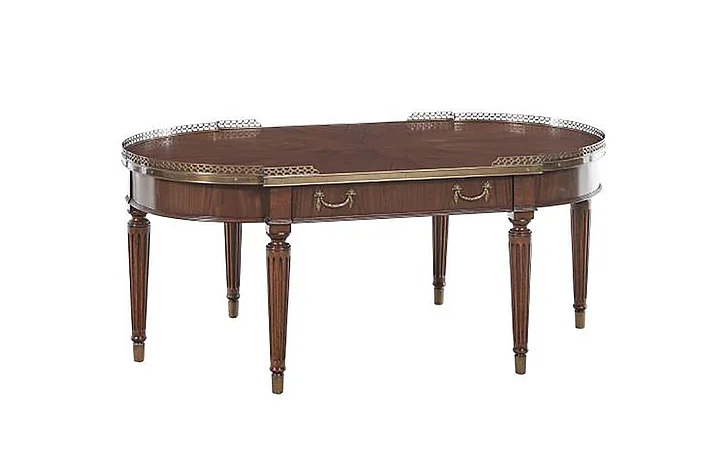 Maitland-Smith Starboard Cocktail Table in Brown 89-0612