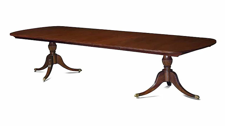 Maitland-Smith Lukas Dining Table in Brown 89-0701