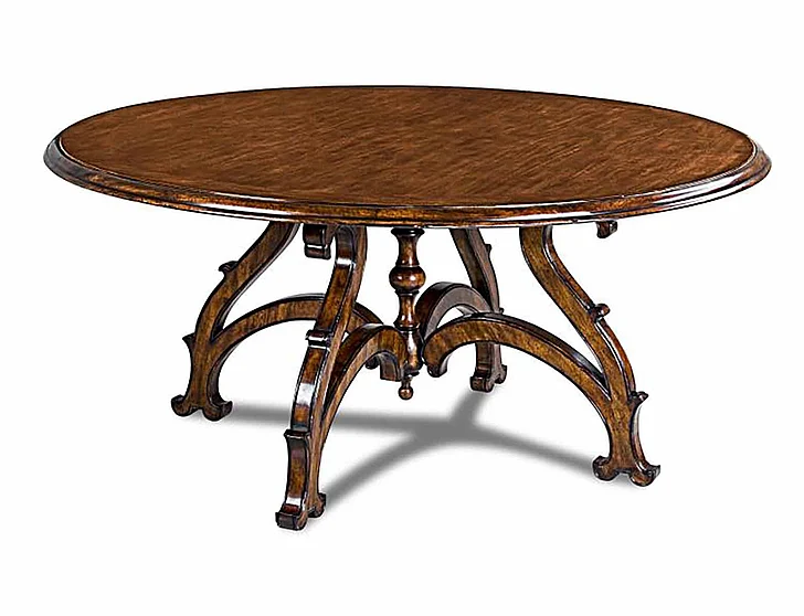 Maitland-Smith Shepherd Dining Table in Brown 89-0704