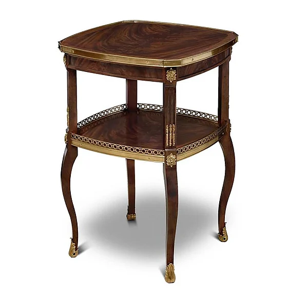 Maitland-Smith Gallery End Table in Brown 89-1011