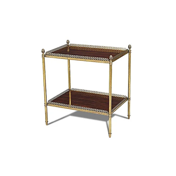 Maitland-Smith Bell End Table in Gold 89-1017