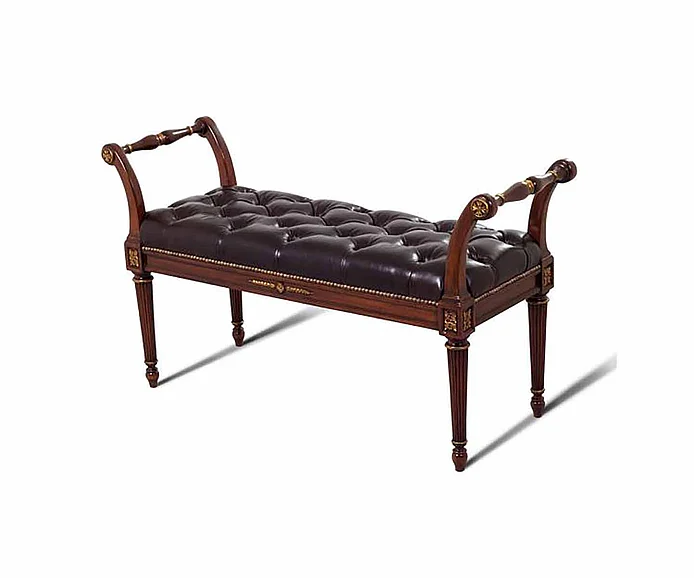 Maitland-Smith Auter Bench in Brown 89-2001