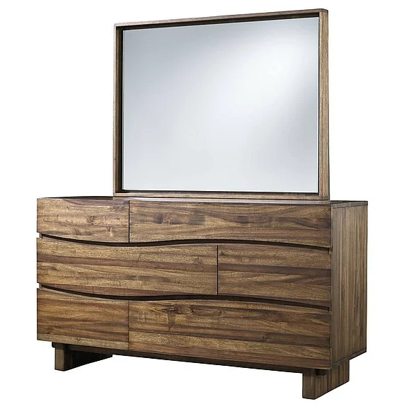 Modus Ocean 6 Drawer Dresser in Natural Sengon 8C7982