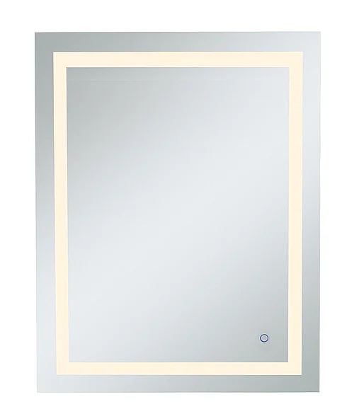 Elegant Helios 30In x 40In Hardwired Led Mirror with Touch Sensor and Color Changing Temperature 3000K/4200K/6400K MRE13040