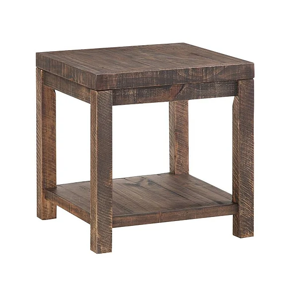 Modus Furniture Craster End Table in Smoky Taupe 8S3922