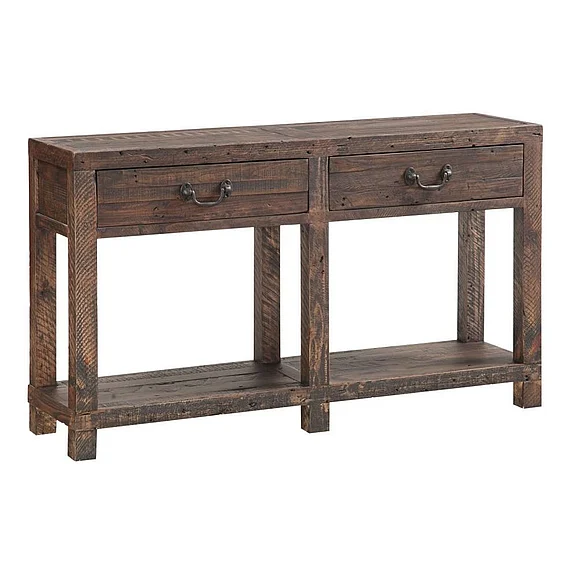 Modus Furniture Craster Console Table in Smoky Taupe 8S3923