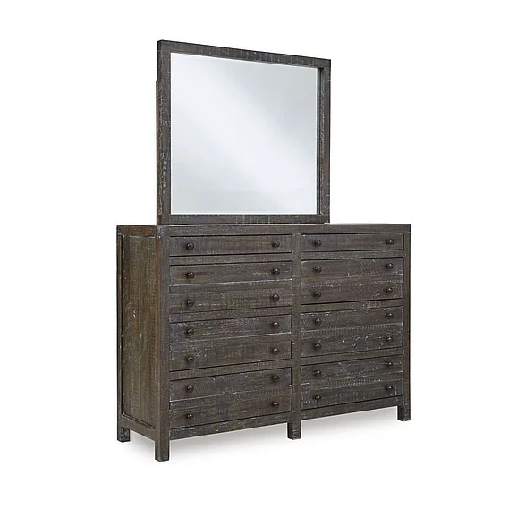 Modus Townsend 8 Drawer Dresser in Gunmetal