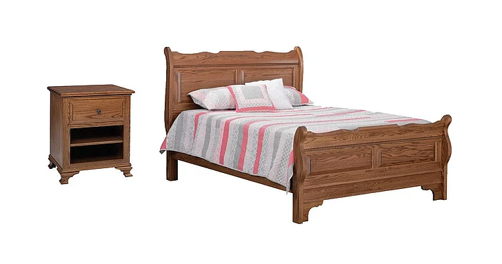 Troyer Ridge Berkshire 2pc Bedroom Set in Oak