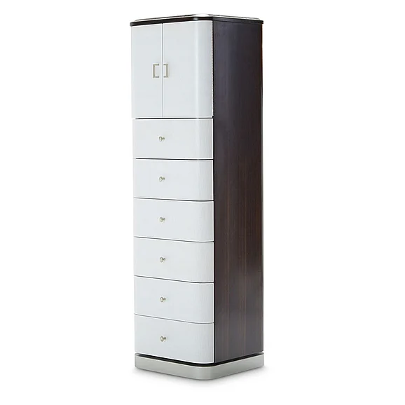 AICO Paris Chic Lingerie Chest in Espresso 9003062-409