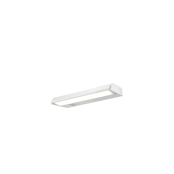 Dals CounterLed Linear 9" CCT Hardwired Linear Under Cabinet Light in White 9009CC-WH