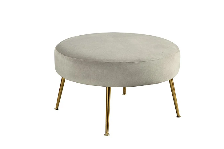 Alpine Furniture Rebecca Footstool in Grey 9010-2-GRY