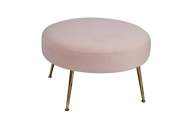 Alpine Furniture Rebecca Footstool in Pink 9010-2-PNK