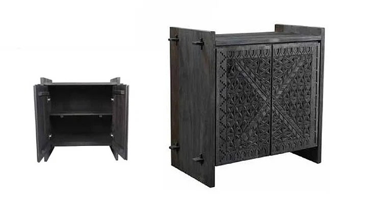 Moti Furniture Surita Sideboard in Dark Grey