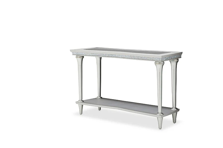 AICO Melrose Plaza Console Table in Dove 9019223-118