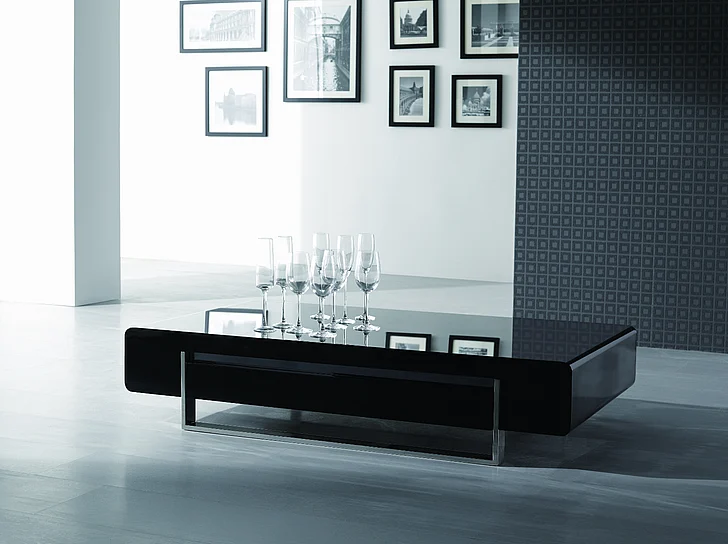 J&M 902A Modern Coffee Table in Dark Oak 178881 PROMO