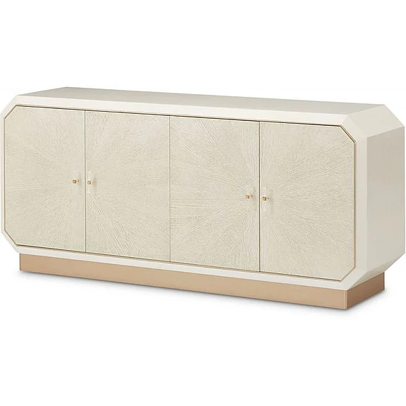AICO La Rachelle Sideboard in Medium Champagne 9034007-136