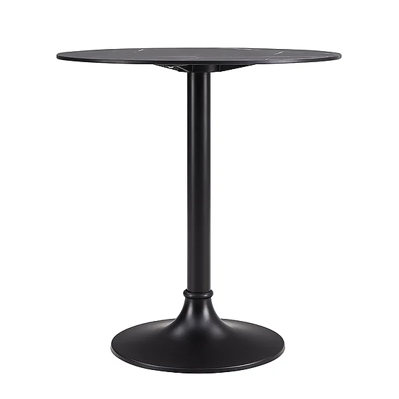 Euro Style Jannie Bistro Table in Black 90409BLK-KIT CLOSEOUT