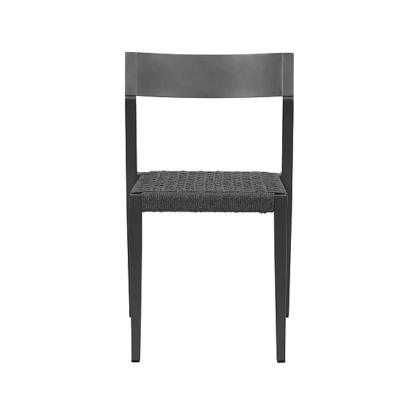 Euro Style Ronan Stackable Side Chair in Gray (Set of 2) 90586-GRY