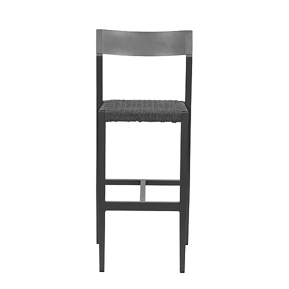 Euro Style Ronan Bar Stool in Gray (Set of 2) 90588-GRY