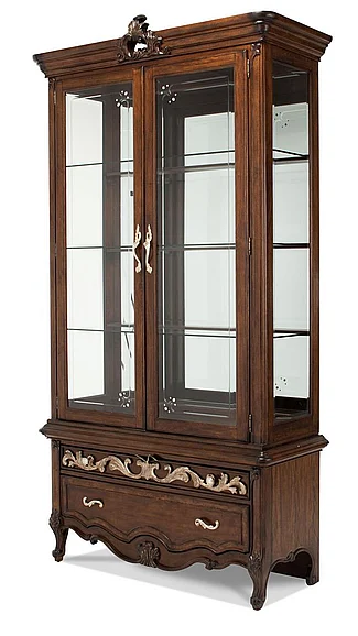 Aico Platine de Royale Curio in Light Espresso 09505-229 CLOSEOUT