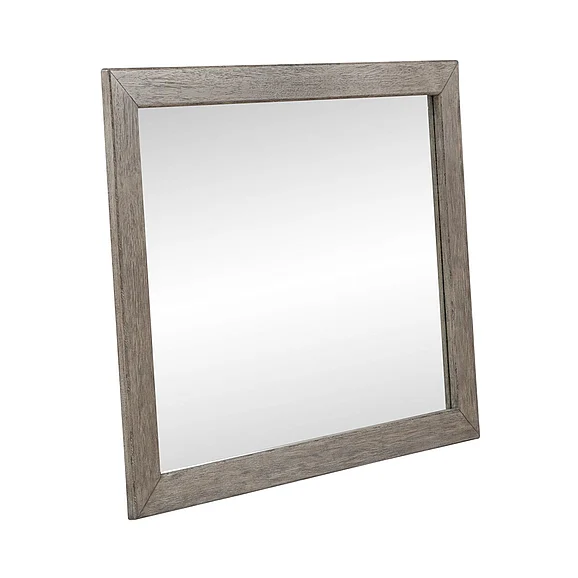 Liberty Furniture Skyview Lodge Landscape Mirror in Cobblestone 906-BR51 CLOSEOUT