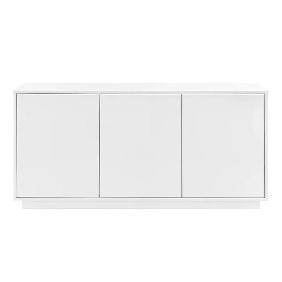 Euro Style Tresero 65" Sideboard in High Gloss White 90644-WHT