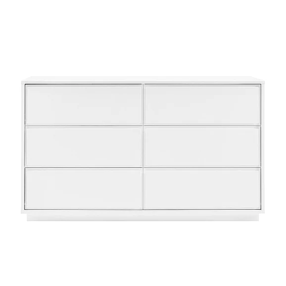 Euro Style Tresero 55" Sideboard in High Gloss White 90649WHT-KIT