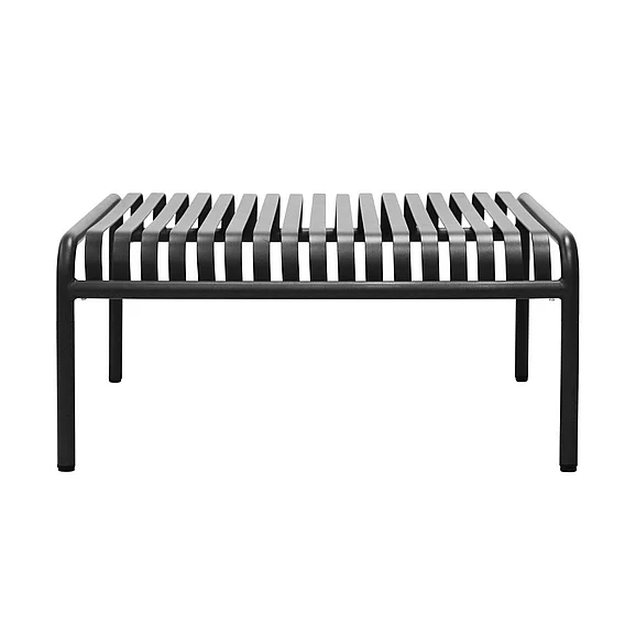 Euro Style Enid 36" Outdoor Coffee Table in Black 90726-BLK