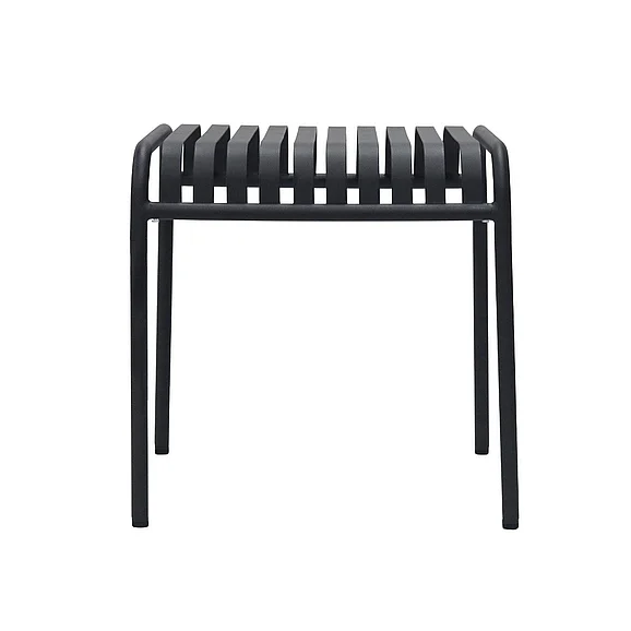 Euro Style Enid 22" Outdoor Side Table in Black 90728-BLK