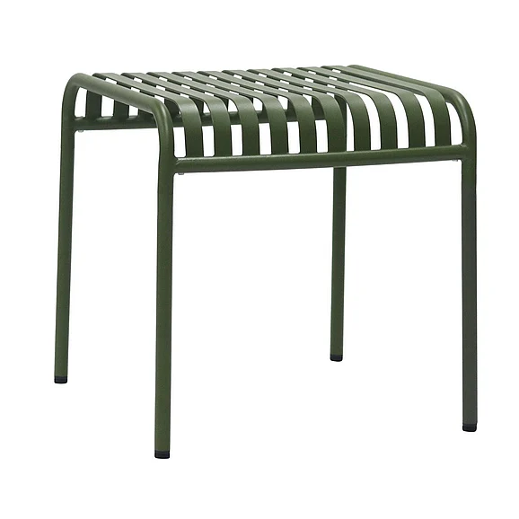 Euro Style Enid 22" Outdoor Side Table in Dark Green 90728-DKGRN