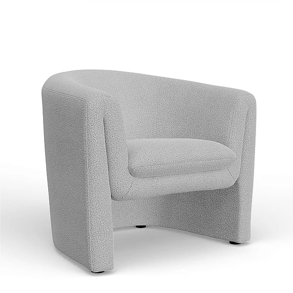 Alpine Furniture Tori Accent Chair in Gray 9078