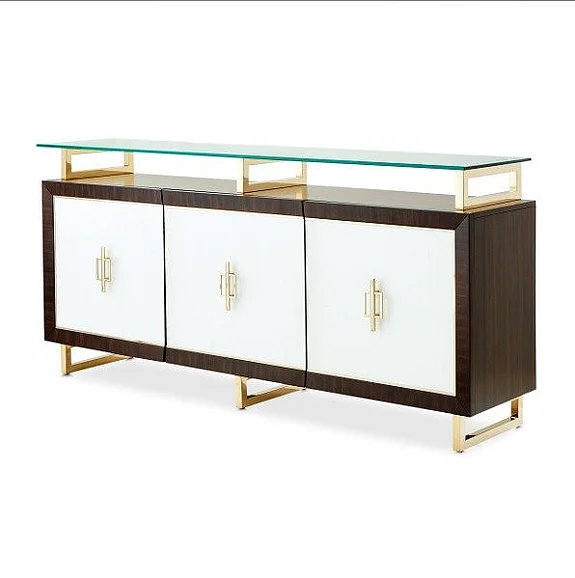 AICO Belmont Place Sideboard in Espresso 9085007-409