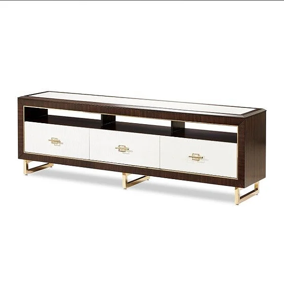 AICO Belmont Place Media Cabinet in Espresso 9085081-409