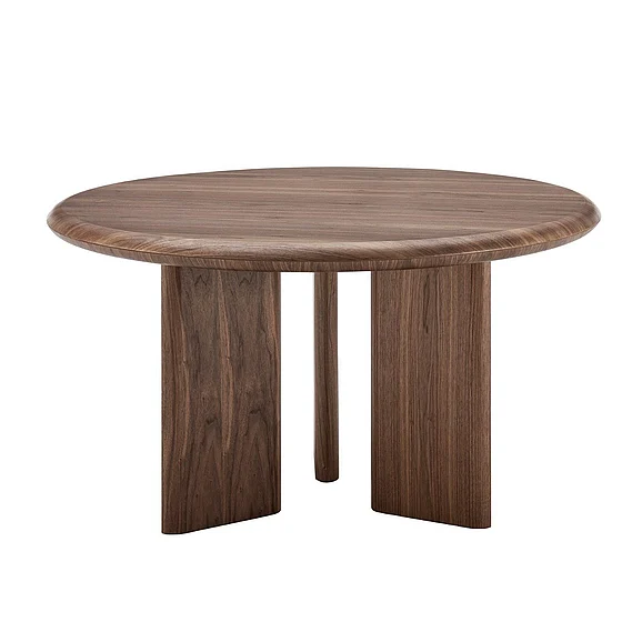 Albert 53" Round Table in American Walnut 90962WAL-KIT