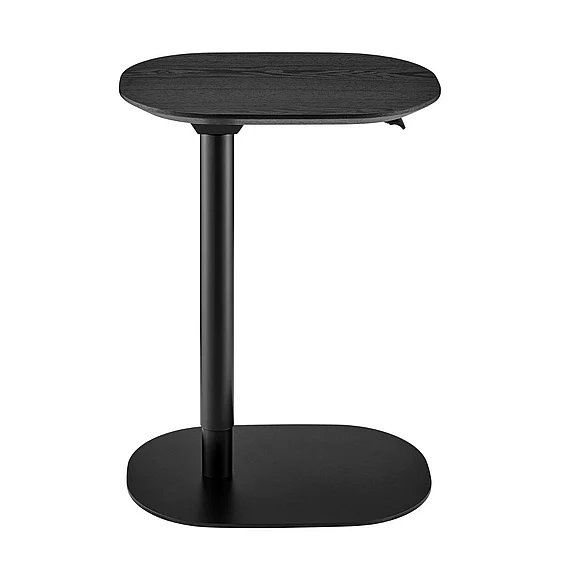 Euro Style Snella 20" Adjustable Laptop Table in Black 90986-BLK