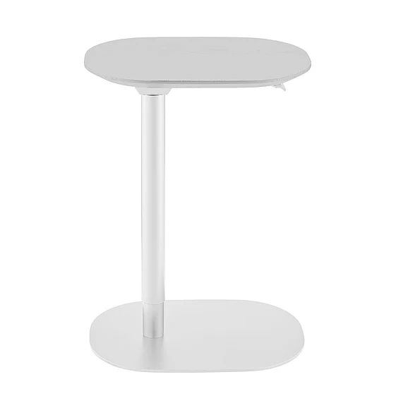 Euro Style Snella 20" Adjustable Laptop Table in Matte White 90986-MTWHT