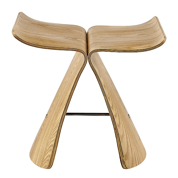 Euro Style Fleur Side Table in Natural 91006-NAT