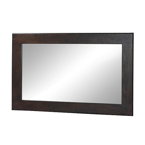 Moti Furniture Carmenita Mirror in Rich Umber 91007001
