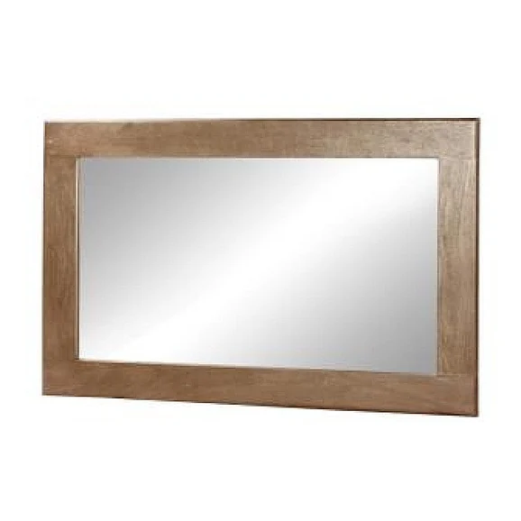 Moti Furniture Camden Mirror in Rustic Light Brown 91007002