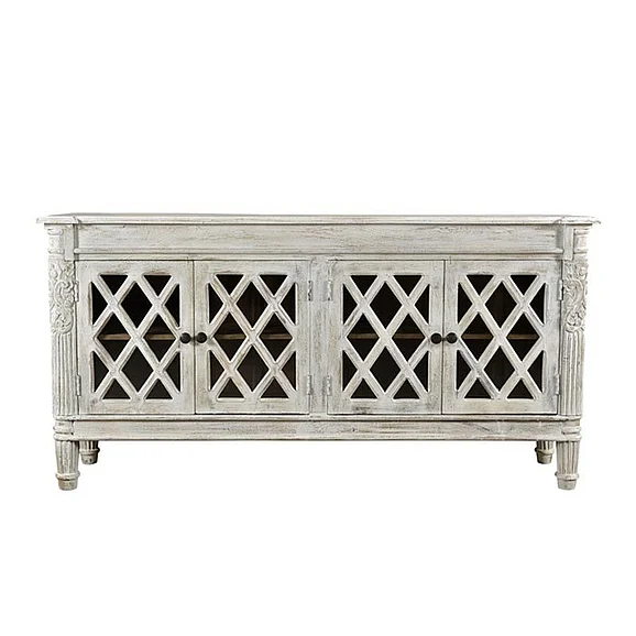 Moti Furniture Camden Carlyle Sideboard in Antique White