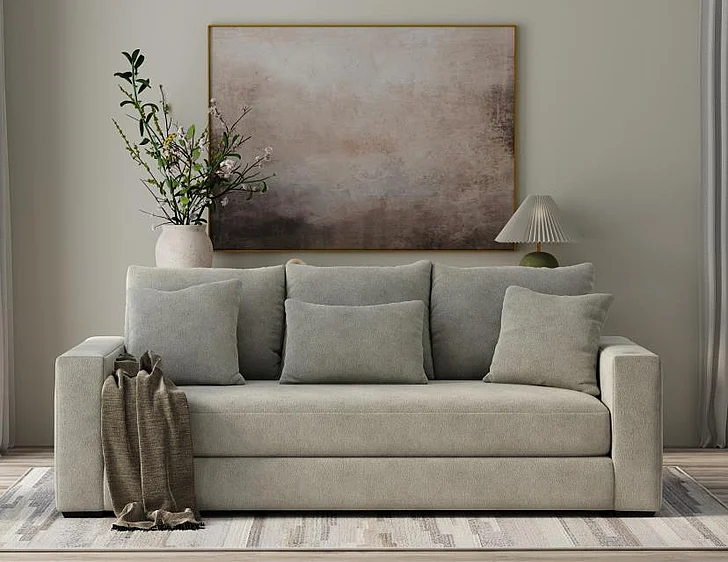 Corinthian 9100 Sofa Bed in Beige FG9104