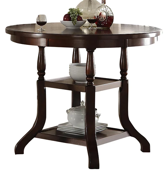 New Classic Bixby Counter Dining Table in Espresso D2541-12 PROMO