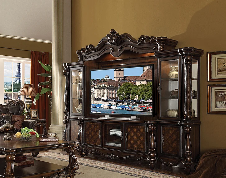 Acme Versailles Entertainment Center in Cherry 91325/29 PROMO
