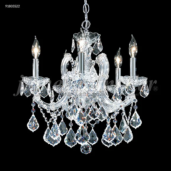 James R. Moder Maria Theresa Grand Collection Crystal Chandelier in Silver 91805S2X