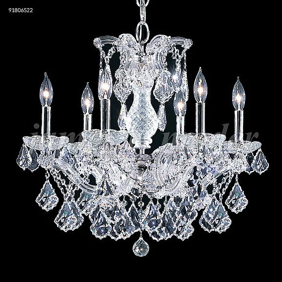 James R. Moder Maria Theresa Grand Collection Crystal Chandelier in Silver 91806S2X