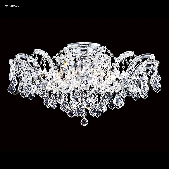 James R. Moder Maria Theresa Grand Collection Crystal Chandelier in Gold Lustre 91810GL2X
