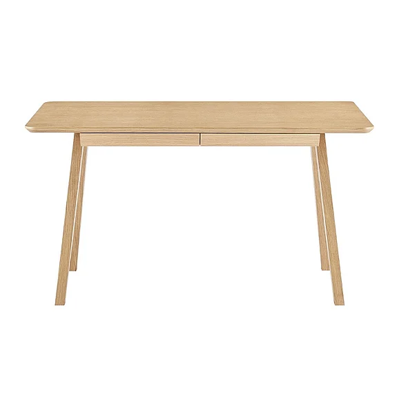 Euro Style Stark 55" Desk in Oak 91820-OAK